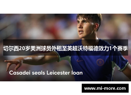 切尔西20岁美洲球员外租至英超沃特福德效力1个赛季